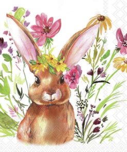 Șervețel - Girl Bunny - 33x33 cm