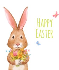 Șervețel - Happy Easter - 33x33 cm