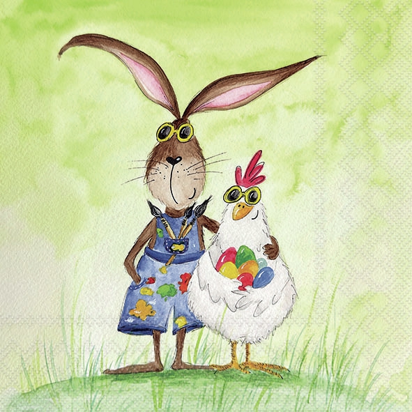 Șervețel - Sunny Easter - 33x33 cm 1 Șervețel - Sunny Easter - 33x33 cm