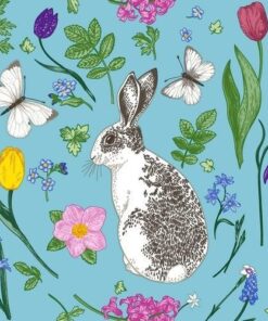 Șervețel – Spring Bunny – 33×33 cm