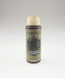 Vopsea acrilică mată - Dark Brown – CADENCE – 120 ml