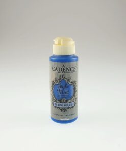 Vopsea acrilică mată - Royal Blue – CADENCE – 120 ml