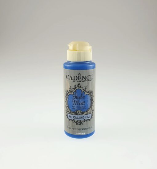 Vopsea acrilică mată - Royal Blue – CADENCE – 120 ml 1