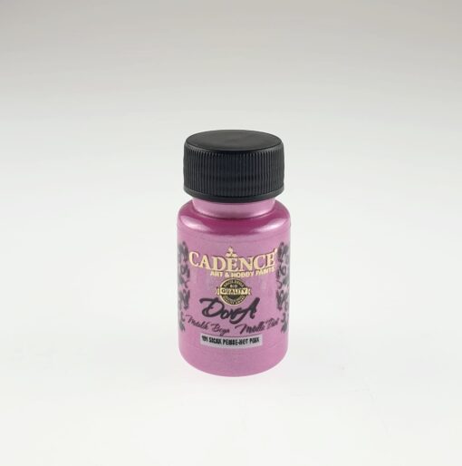 Vopsea acrilică – Dora metalic – hot pink – 50 ml 1