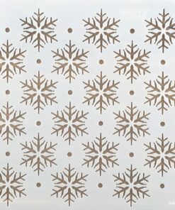 Șablon - Snowflakes - 20x20 cm