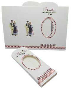 Ambalaj – cutie mărțisor – Tradițional – 1 buc