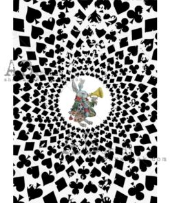 Hârtie de orez - Alice in Wonderland 4 - A4