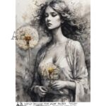 Hârtie de orez - Artwork wish 3 - A4