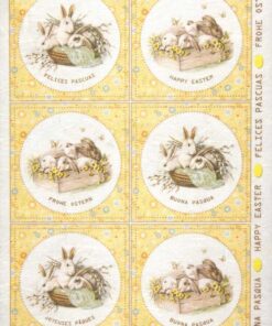 Hârtie de orez - Easter Bunny - A4