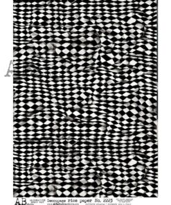 Hârtie de orez - Pattern cirque - A4