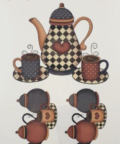 Hârtie transfer - water - Tea Time - 25x35 cm