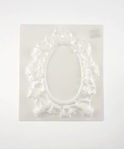 Matriță plastic 3D - Ramă Viță- de - Vie - 19.5 x 23.5 cm
