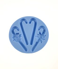 Matriță silicon - Decorațiuni Crăciun - 11,7x1 cm