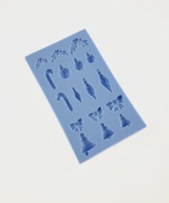 Matriță silicon - Elemente Crăciun - 10,8x6,3x0,8 cm