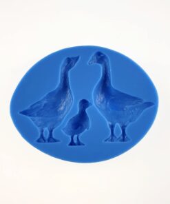 Matriță silicon - Goose Family - 8,8x10,8x1,9 cm
