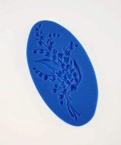Matriță silicon - Lăcrămioare - 14,2x7,5x0,8 cm