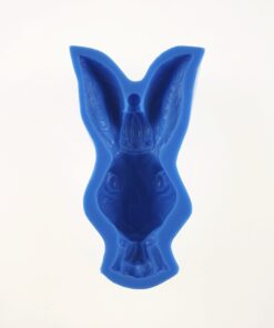 Matriță silicon - Rabbit with Crown - 10,4x6x3,2 cm