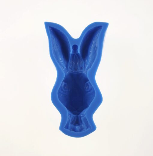 Matriță silicon - Rabbit with Crown - 10,4x6x3,2 cm 1