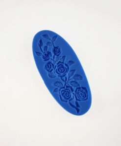 Matriță silicon - Trandafiri 2 - 13,2x5,5x1,1 cm