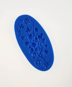 Matriță silicon - Trifoi și buburuze - 13,8x6,8x0,9 cm