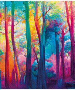 Șervețel - Colorful Magic Forest - 33x33cm