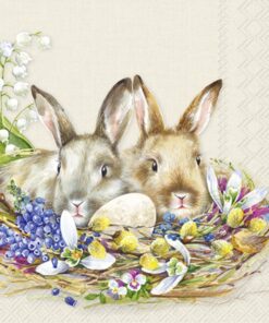 Șervețel - Cuddly Bunnies - 33x33 cm