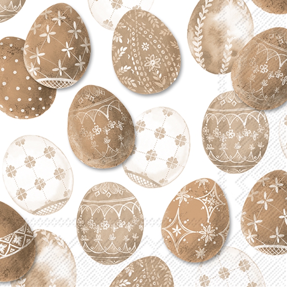Șervețel - Decorated Eggs - 33x33 cm 1 Șervețel - Decorated Eggs - 33x33 cm