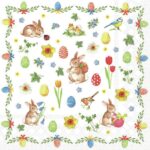 Șervețel - Easter Collage - 33x33 cm (2)