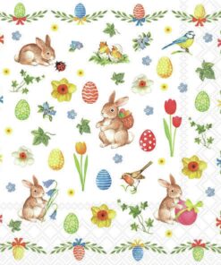 Șervețel - Easter Collage - 33x33 cm