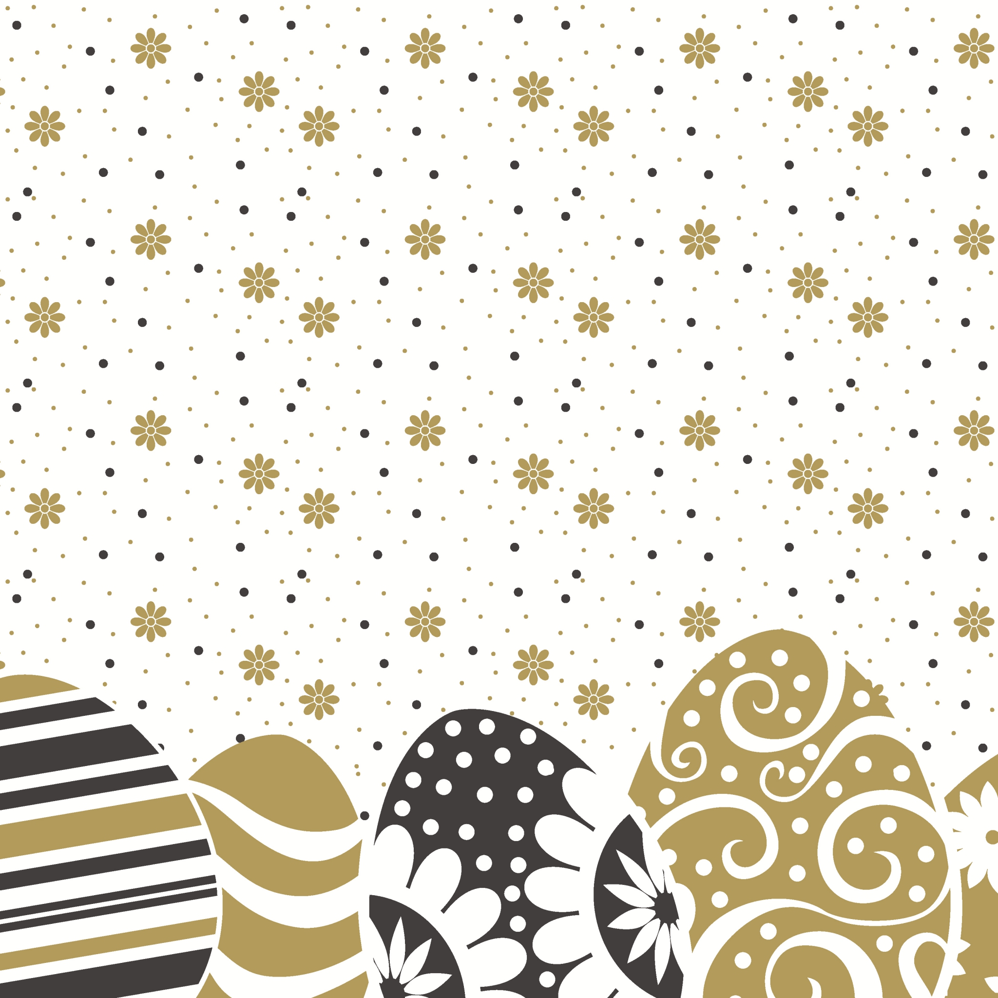 Șervețel - Easter Ornaments - 33x33 cm 1 Șervețel - Easter Ornaments - 33x33 cm