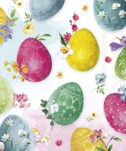 Șervețel - Eggs Painting - 33x33 cm