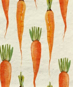 Șervețel - Fancy Carrots - 24x24 cm