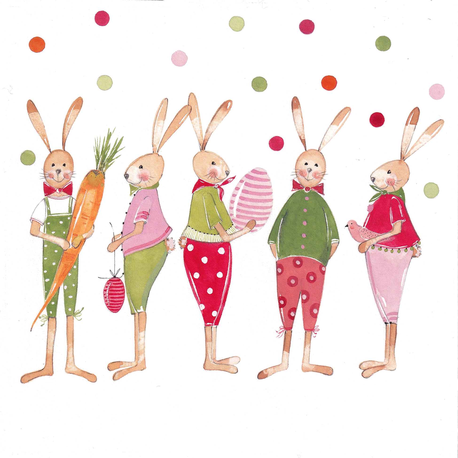 Șervețel - Here comes Easter - 33x33 cm 1 Șervețel - Here comes Easter - 33x33 cm