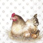 Șervețel - Jenny Hen - 33x33 cm
