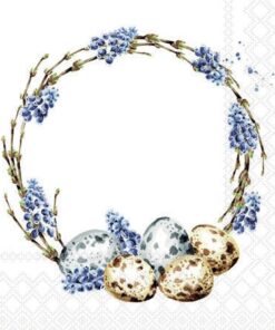 Șervețel - Muscari Wreath - 25x25 cm