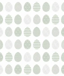 Șervețel - Pure Easter Eggs green - 33x33 cm