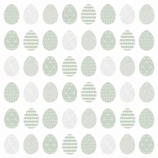 Șervețel - Pure Easter Eggs green - 33x33 cm 1