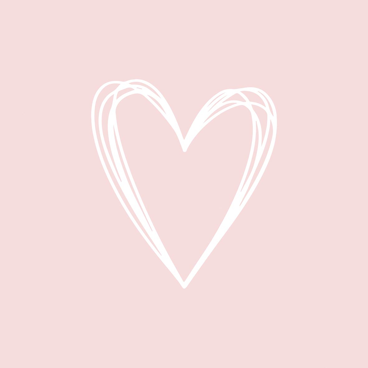 Șervețel - Pure Heart rosé - 33x33 cm 1 Șervețel - Pure Heart rosé - 33x33 cm