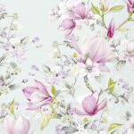 Șervețel - Romantic Magnolia light blue - 33x33 cm