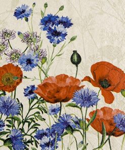 Șervețel - Wild Poppies - 33x33 cm