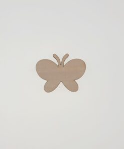 Decorațiune lemn – Butterfly – 6×4,7 cm
