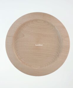 Farfurie lemn - rotundă - 22 cm