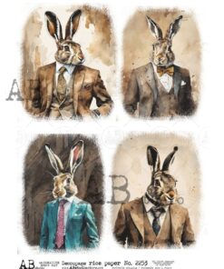 Hârtie de orez - Mr. Rabbit - A4