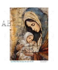 Hârtie de orez - Religious Art 2 - A4