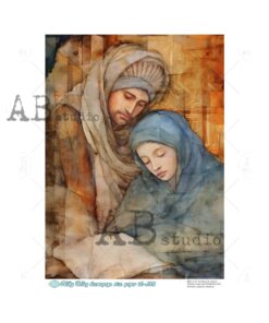 Hârtie de orez - Religious Art 3 - A4