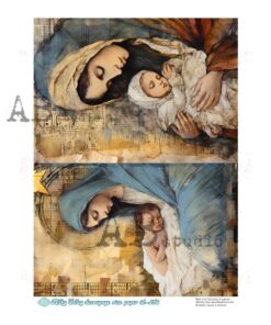 Hârtie de orez - Religious Art - A4