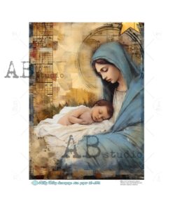 Hârtie de orez - Religious Inspiration - A4