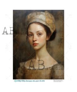Hârtie de orez – Victorian Portrait 3 - A4