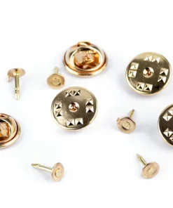 Pin broșă - auriu - Ø1,1 cm