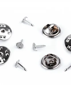 Pin broșă - platinum - Ø1,1 cm